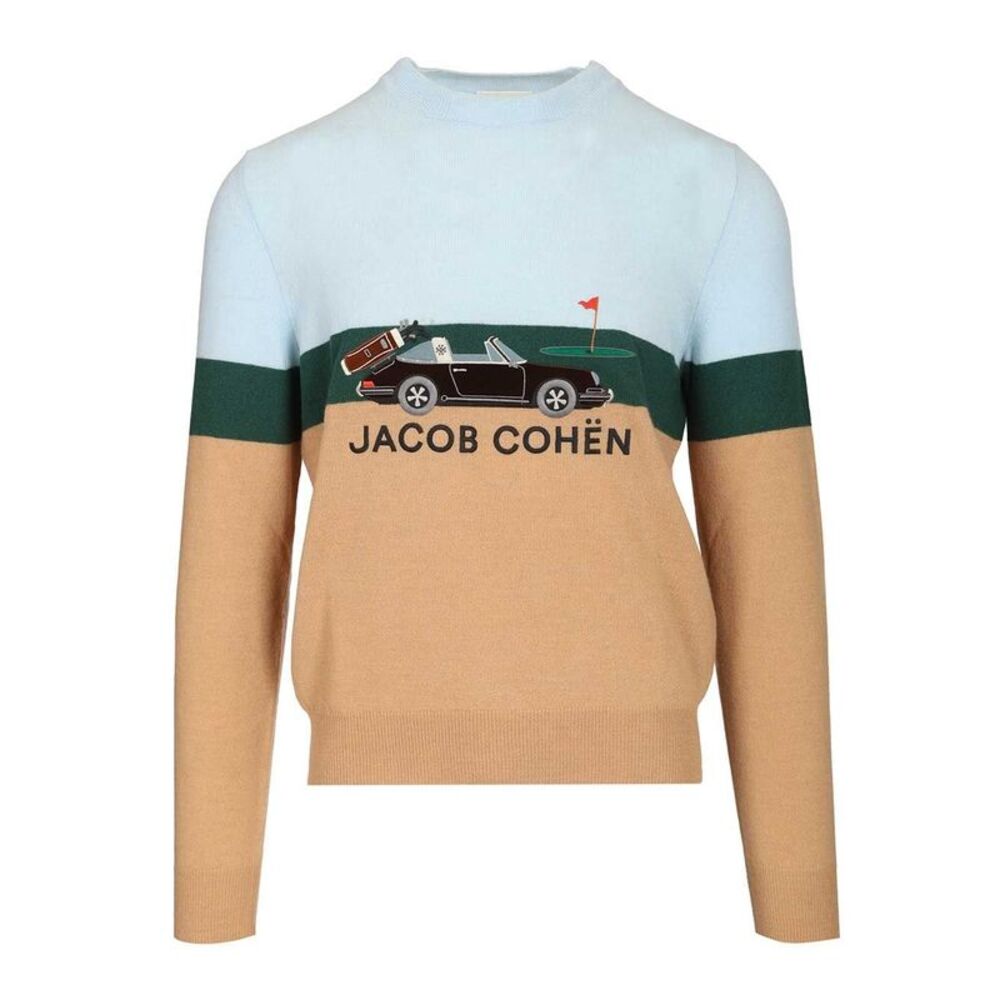 Jacob Cohen Men Wool And Cashmere Sweater